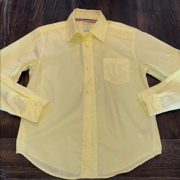 FRENCH TOAST YELLOW DRESS SHIRT SIZE 12 - Picture 1 of 5